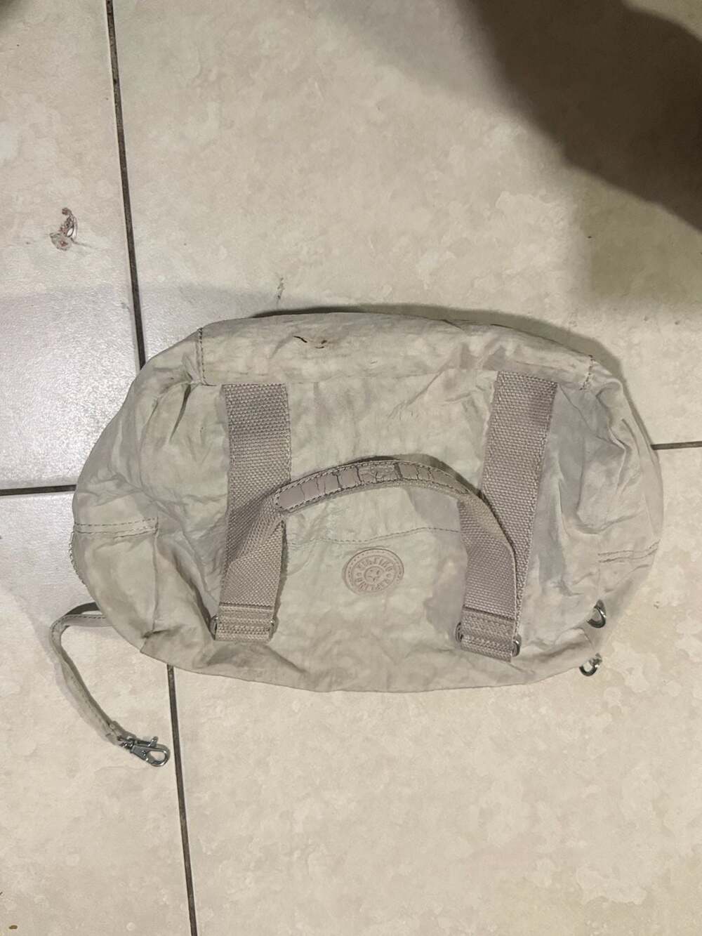 Kipling Crinkle Nylon Small Handbag Crossbody Tote